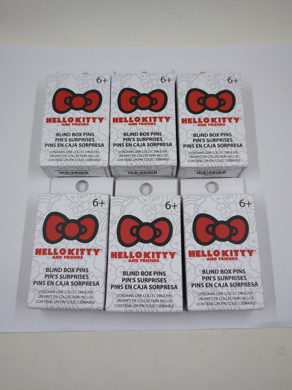 Loungefly Hello Kitty Sanrio Pool Party Pin Summer Blind Box Unopened Lot Of 6